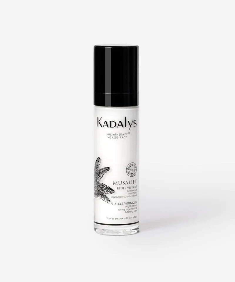 Crème nuit liftante à l'actif de banane Musalift | KADALYS