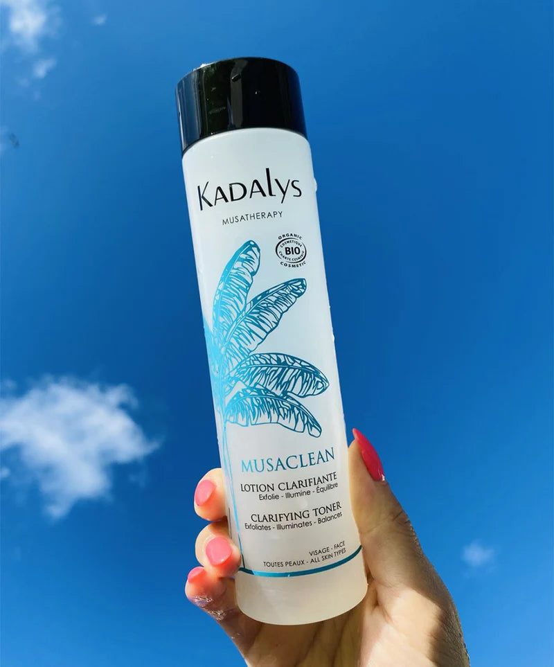 Lotion clarifiante visage à la banane Musaclean | KADALYS