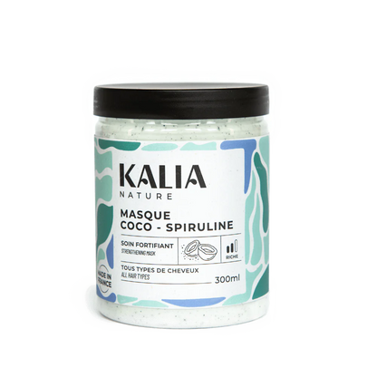 Masque capillaire coco-spiruline | KALIA NATURE